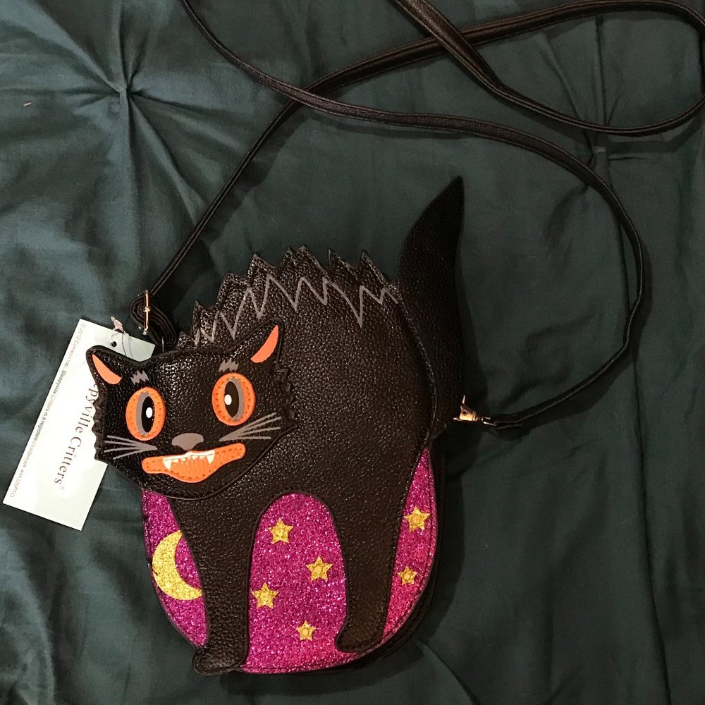Sleepyville Critters - Scaredy cat purse